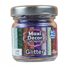 Glitter Σκόνη Ψιλή 20gr Violet_GL22009581